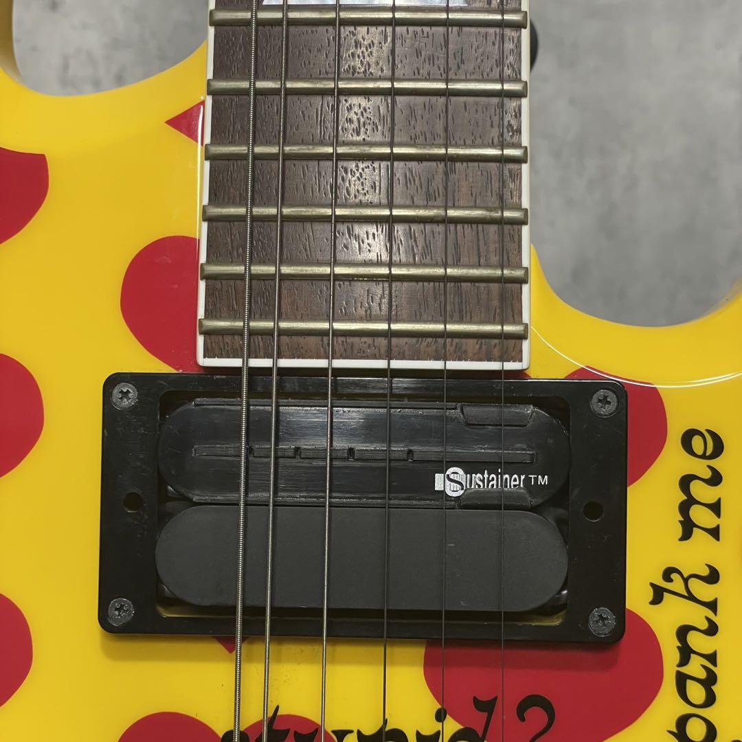 【レア美品】FERNANDES モッキンバード イエローハート MG-145S