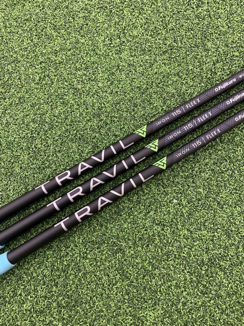 売り切り価格 TRAVIL シャフト 115 フレックスX ウェッジ用　3本クラブ