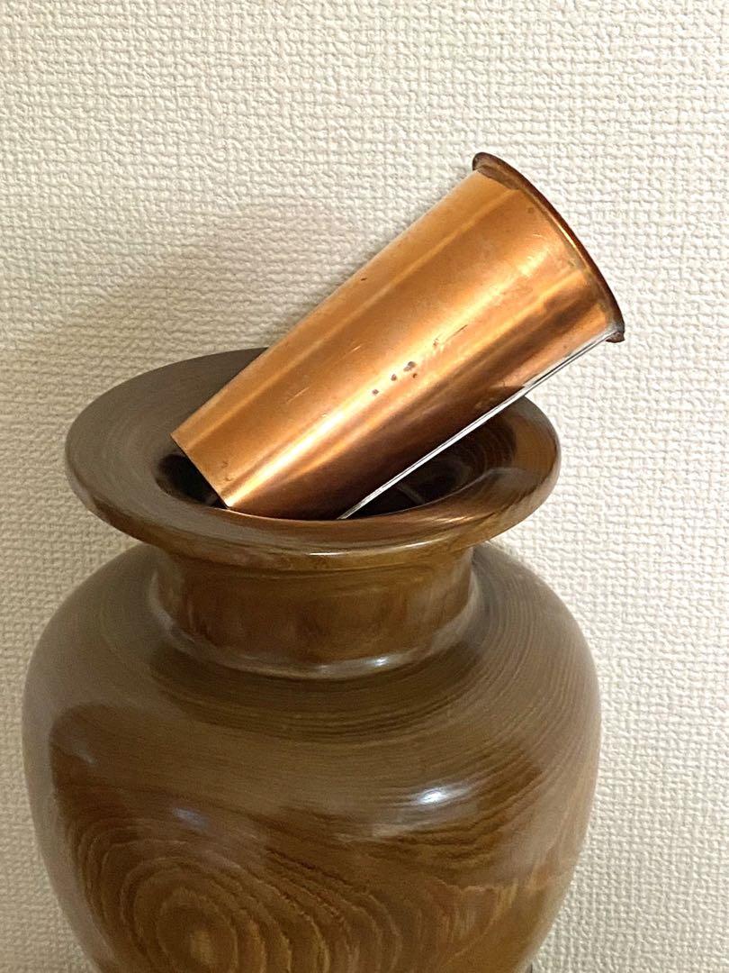 木製 花瓶 花器 壺年代物