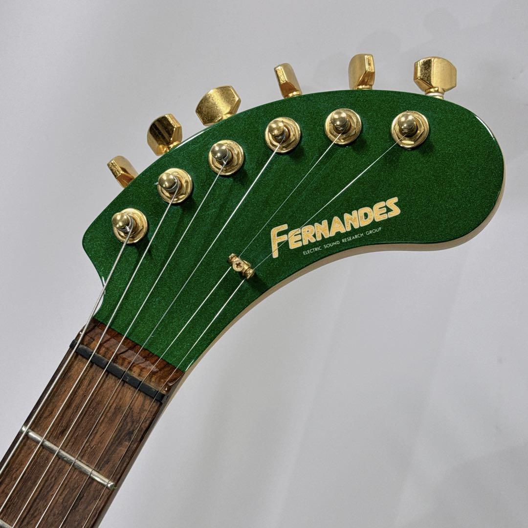 Fernandes ZO-3 芸達者 メタリックグリーン アンプ内蔵 歪み Fernandes ZO-3 芸達者 メタリックグリーン アンプ内蔵 歪み