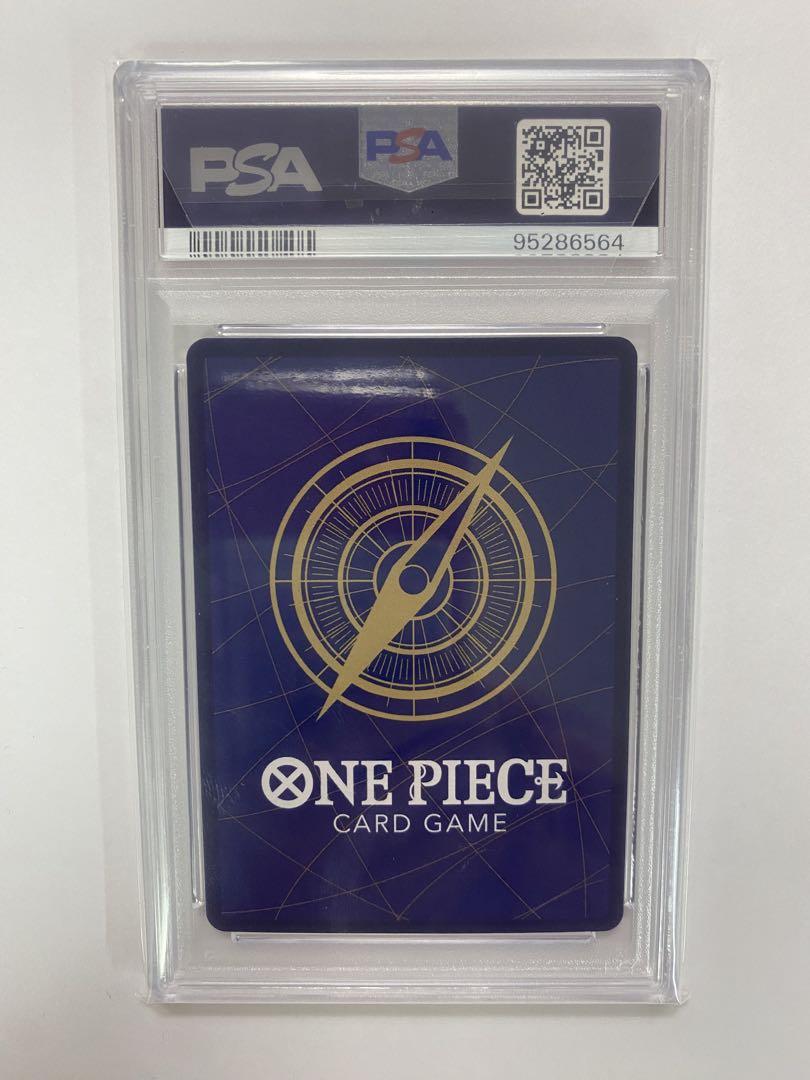 ワンピースカード　レイジュ　PSA10 リーダーパラレル　SR パラレル