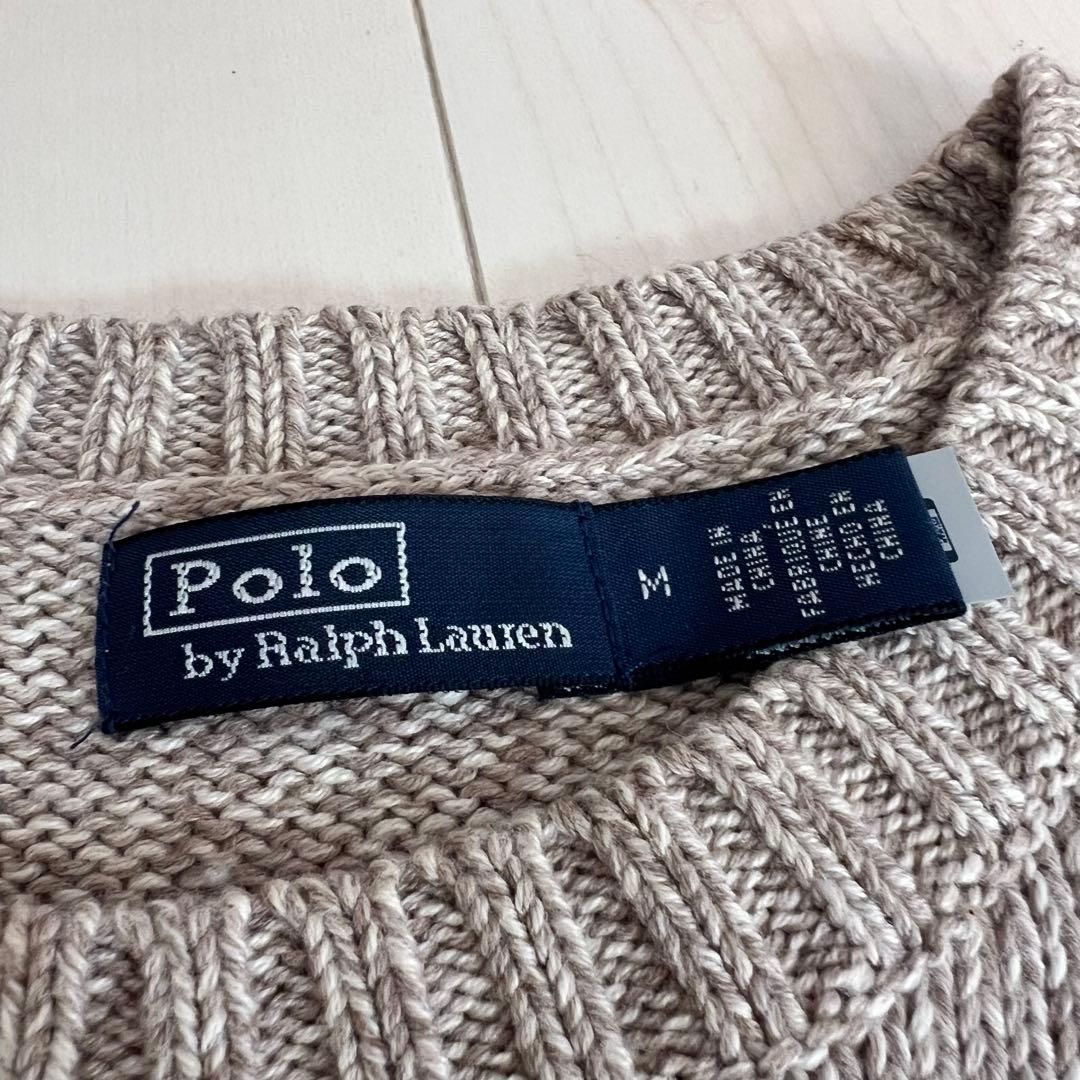✨️大人気✨️ POLO ラルフローレン ポロベア ニット セーター ベージュ ✨️大人気✨️ POLO ラルフローレン ポロベア ニット セーター ベージュ