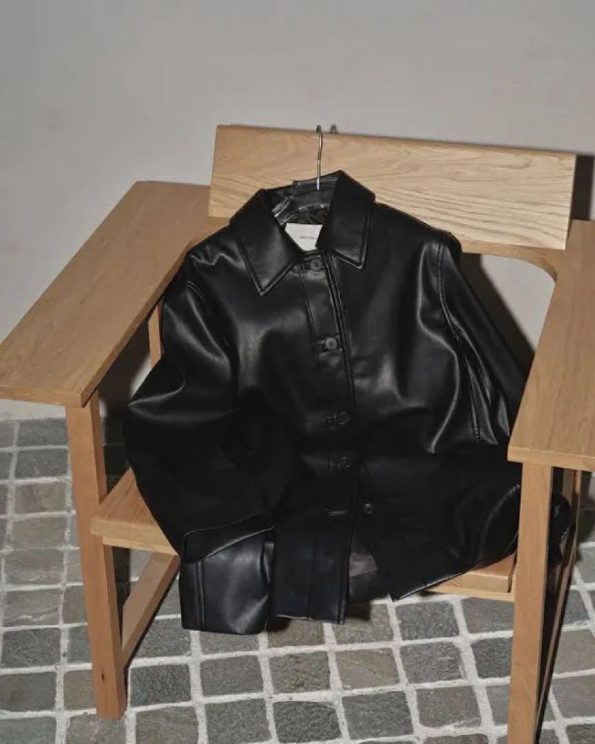 ジャケット・アウター TODAYFUL Ecoleather Tailored Jacket todayful】Ecoleather Tailored Jacket 36