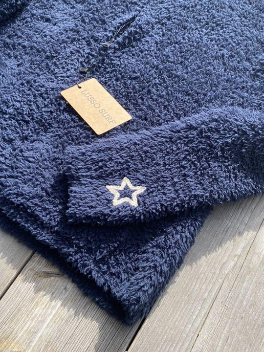 安い大得価 ふわもこコーデ LUSSO SURF 刺繍ボアパーカー Sサイズ ベアフット EUqVu-m76052376689 お買い得新品