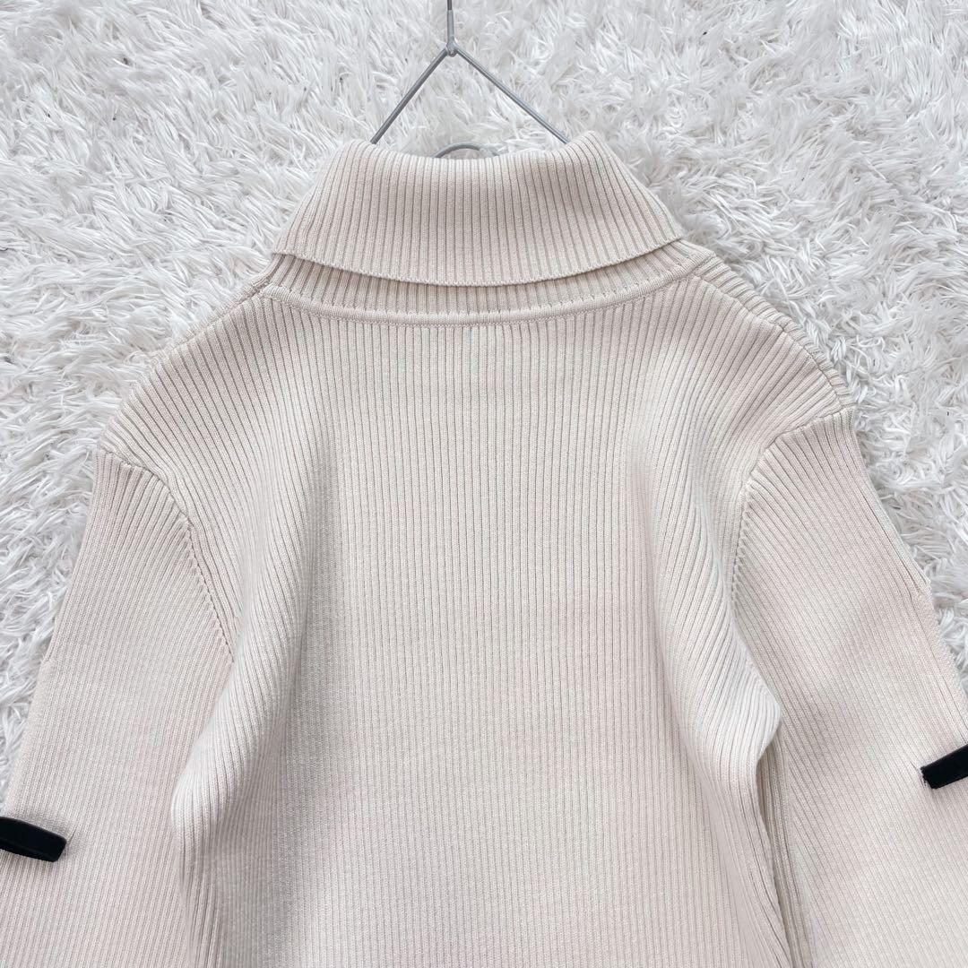 新品✨️ダーリッチ アームリボンリブニットミニワンピース　darich