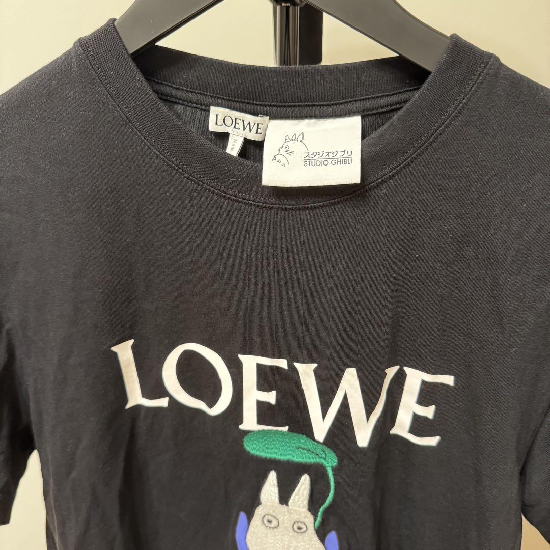 美品ロエベLOEWE 2021SSスタジオジブリ となりのトトロ コラボT