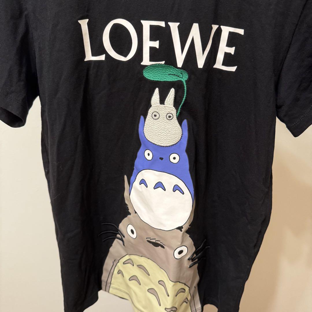 【フォロー割引実施中☆ジェラ 様】LOEWE 　となりのトトロ ジブリ　Tシャツ ロエベ(LOEWE)×スタジオジブリ “となりのトトロ” Tシャツ XS
