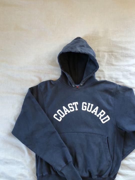 超歓迎即納 チャンピオン リバースウィーブ 軍物 COAST GUARD プリント XVNY1-m76058406000 100%新品高品質