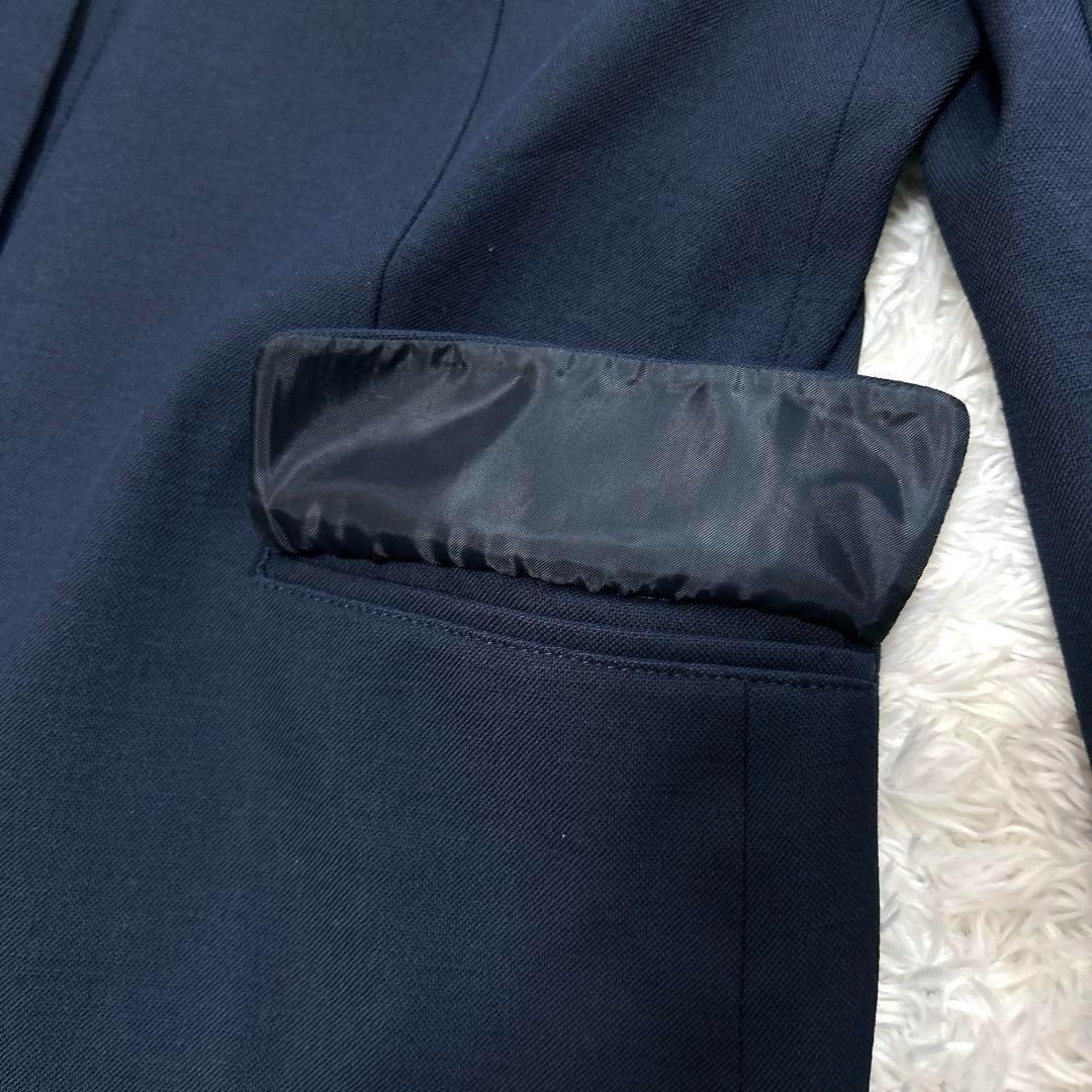 PLST × JEANASIS パンツスーツ オフィスカジュアル 紺黒 S