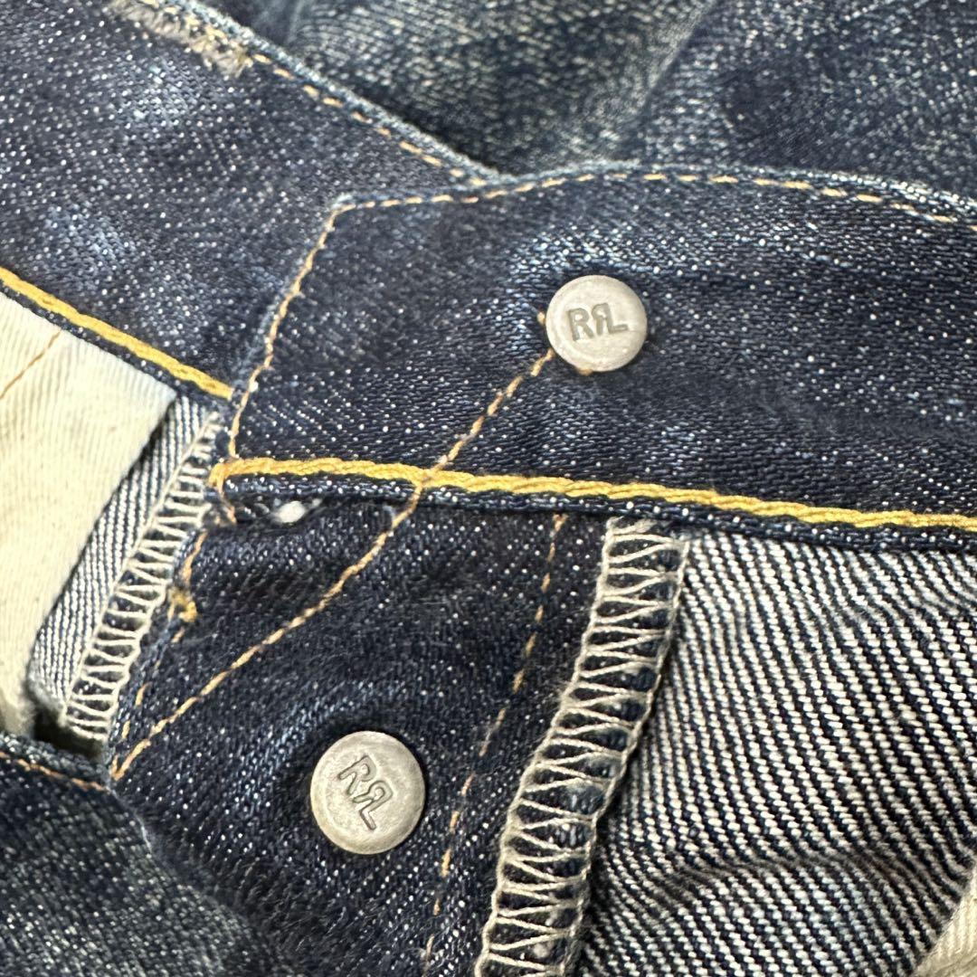【廃盤】 RRL SLIM FIT STRAIGHT セルビッチ デニム