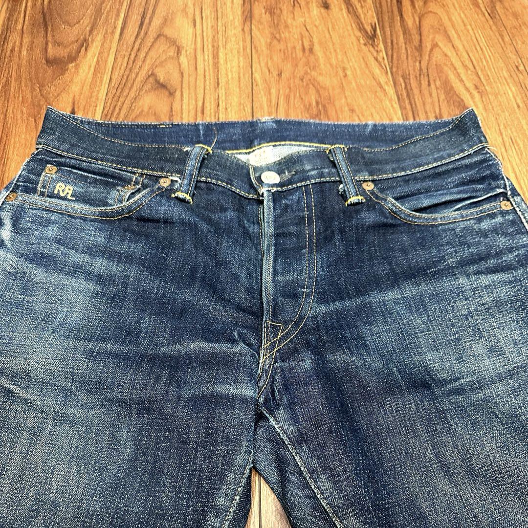 【廃盤】 RRL SLIM FIT STRAIGHT セルビッチ デニム