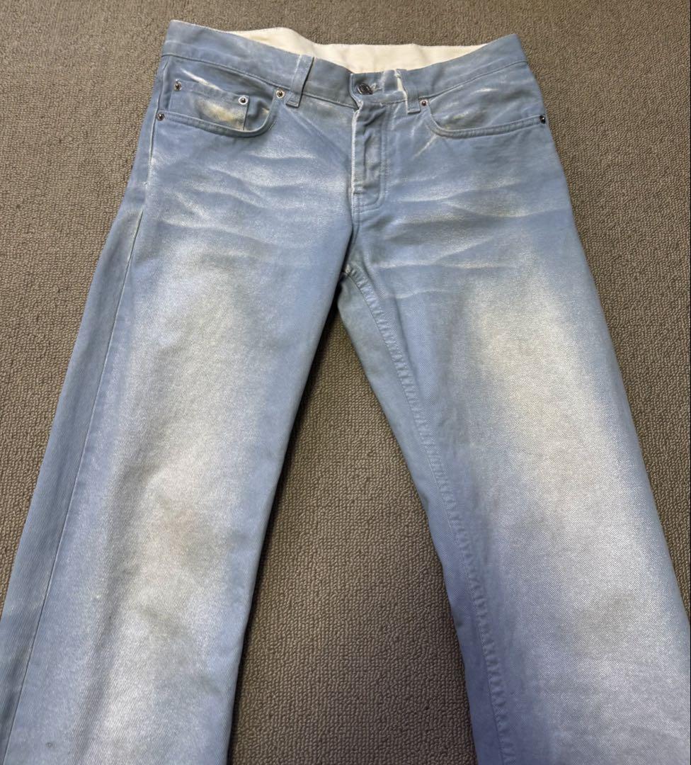 HELMUT LANG 本人期　overprinted denim