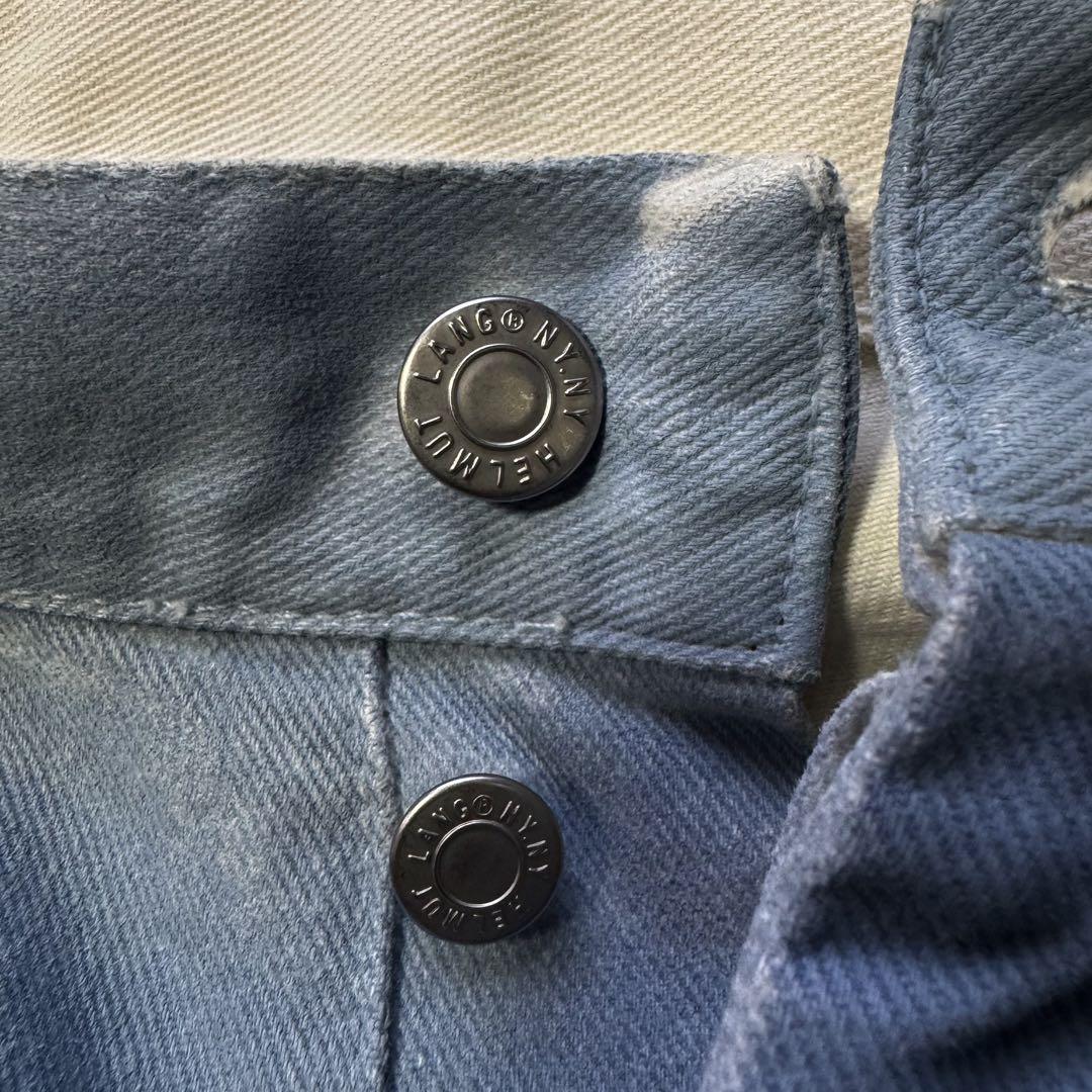 HELMUT LANG 本人期　overprinted denim
