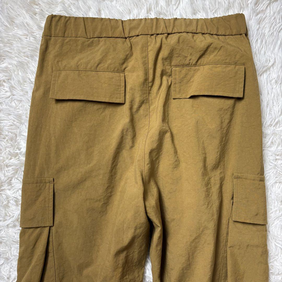 極美品 マインドシーカー カーゴパンツ イージーパンツ ブラウン 金ボタン