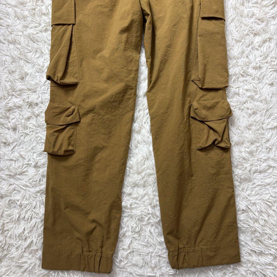 極美品 マインドシーカー カーゴパンツ イージーパンツ ブラウン 金ボタン
