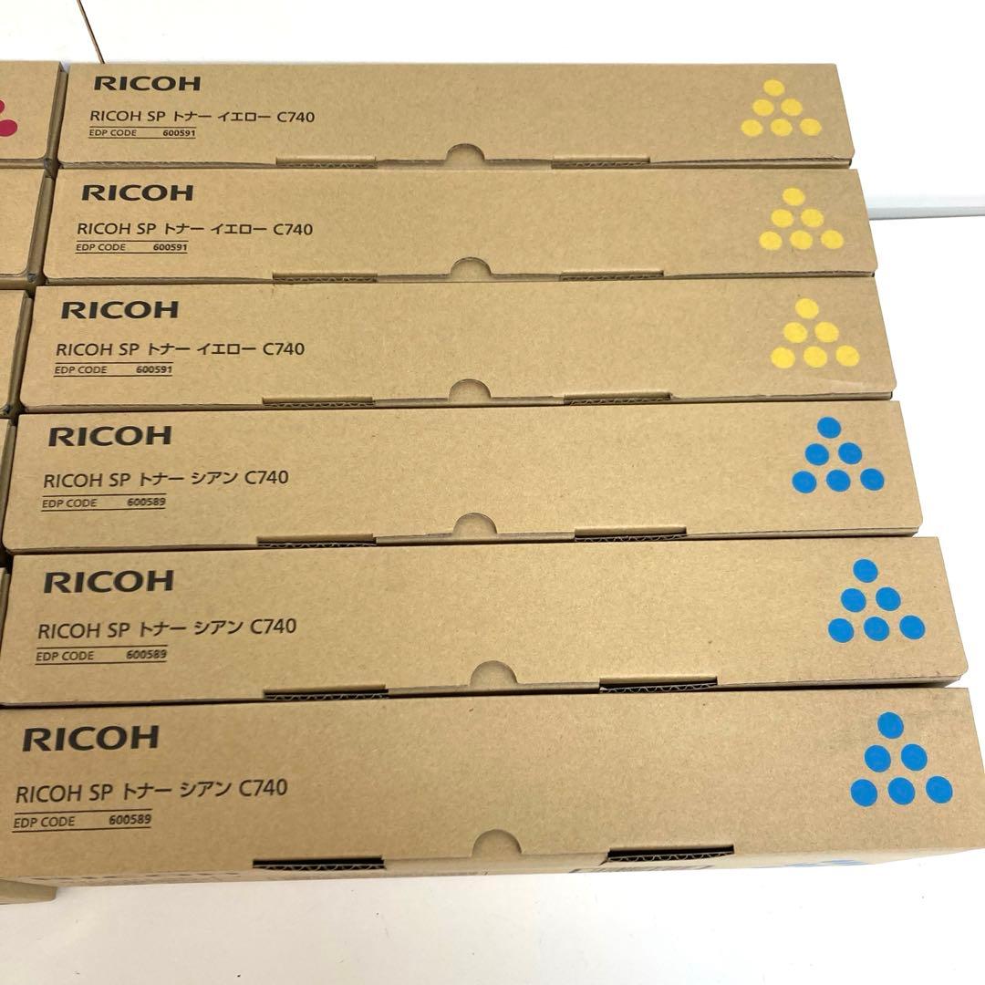 A807-36 RICOH リコー SP トナー C740 4色 12本
