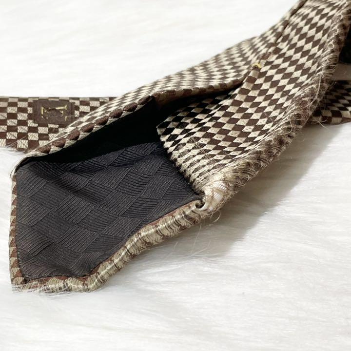 LOUIS ビジネス スーツ メンズ ダミエ U1n57-m76070873859 VUITTON ヴィトン ネクタイ 大得価特価