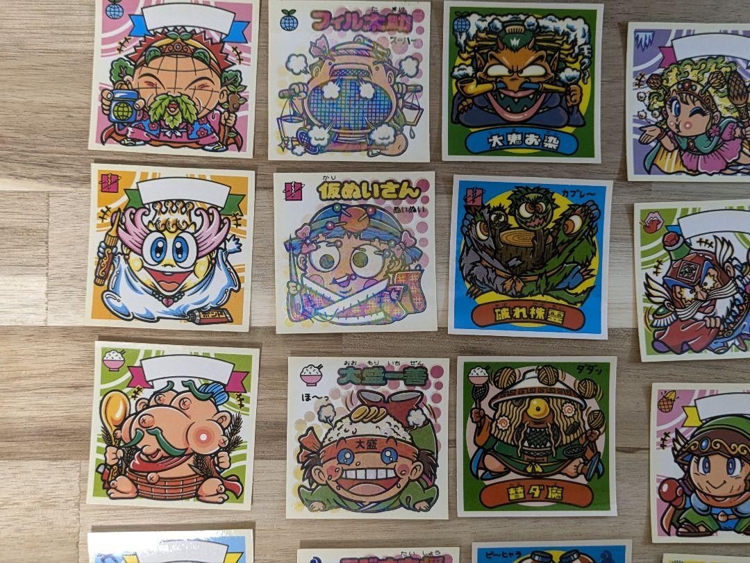 ロッテの旧ビックリマンチョコのシール第28弾 すくみ 36枚セット 画像3