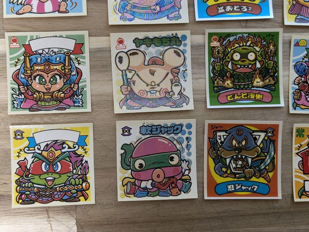 ロッテの旧ビックリマンチョコのシール第28弾 すくみ 36枚セット 画像5