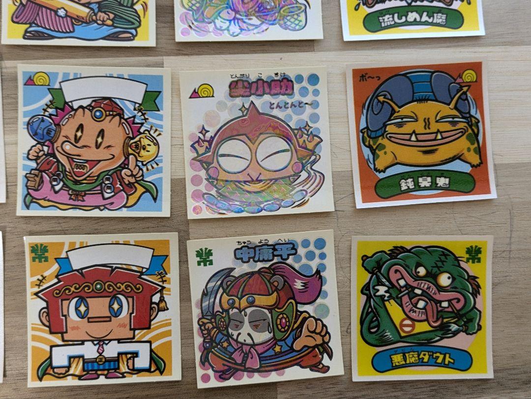 ロッテの旧ビックリマンチョコのシール第28弾 すくみ 36枚セット 画像8