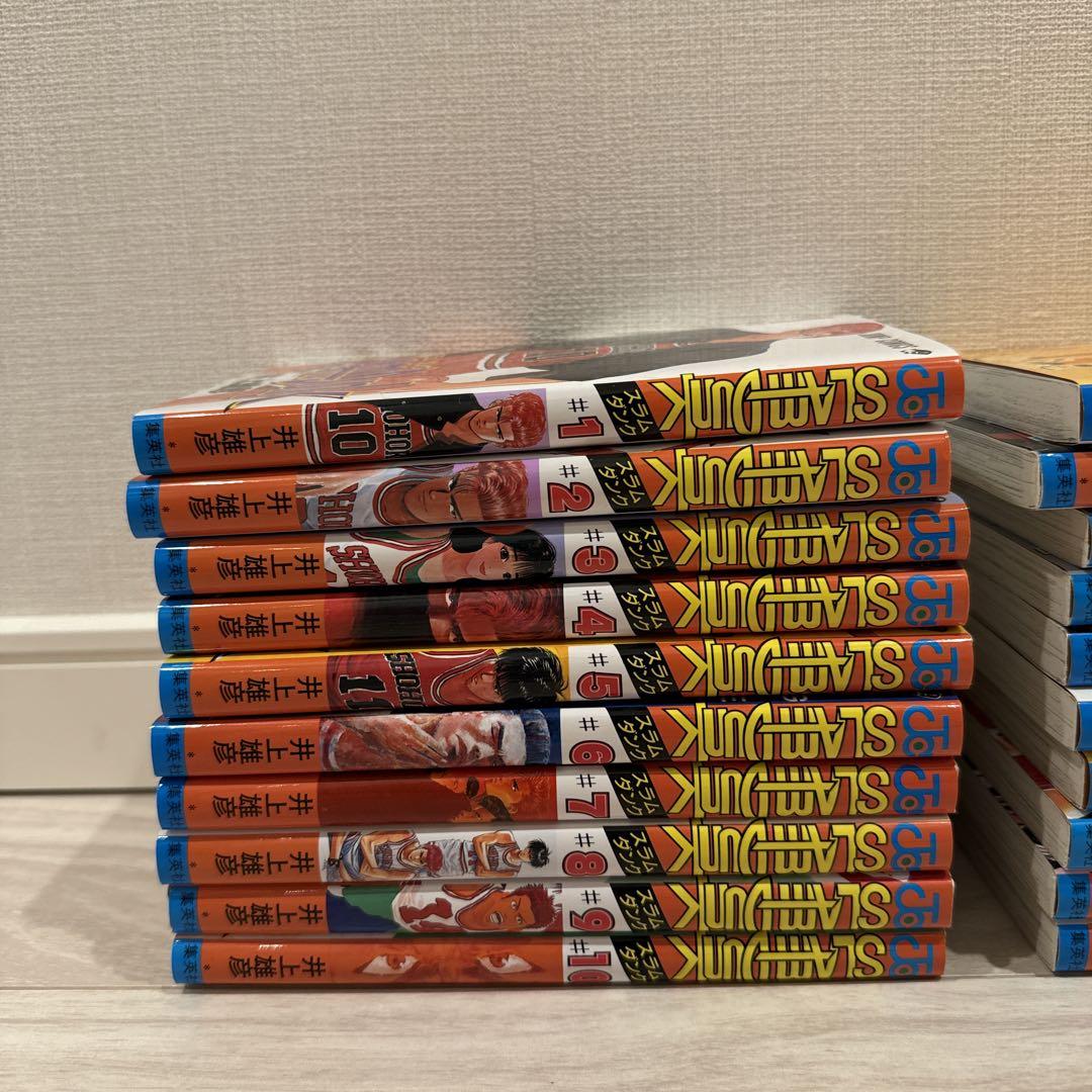 スラムダンク 全巻セット　1巻〜13巻1度だけ読みました。14巻〜新品フィルム付