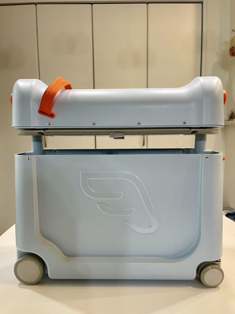 美品　ストッケ ジェットキッズ 乗れるトランク キッズトランク 持ち運びベッド