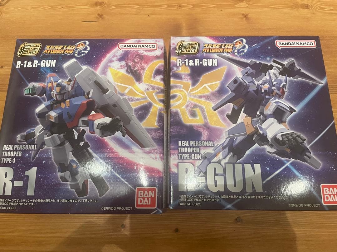 絶品】 SMP R-1&R-GUNセット スーパーロボット大戦OG プラモデル