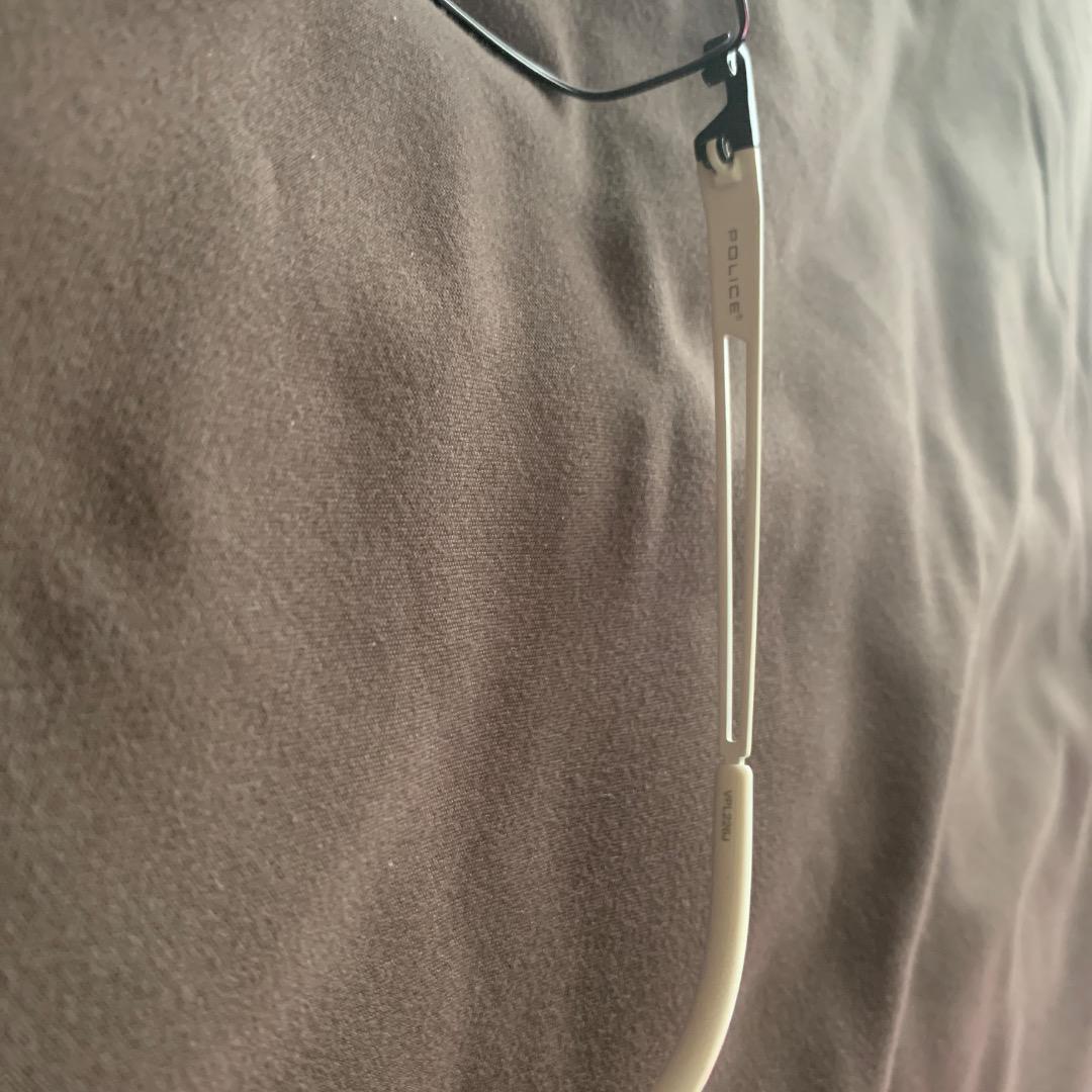 ポリス　メガネ　新品未使用品