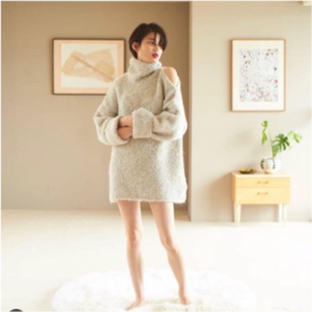 送料無料 通販  Rosary Tunic Knit Poodle | moon ニット/セーター