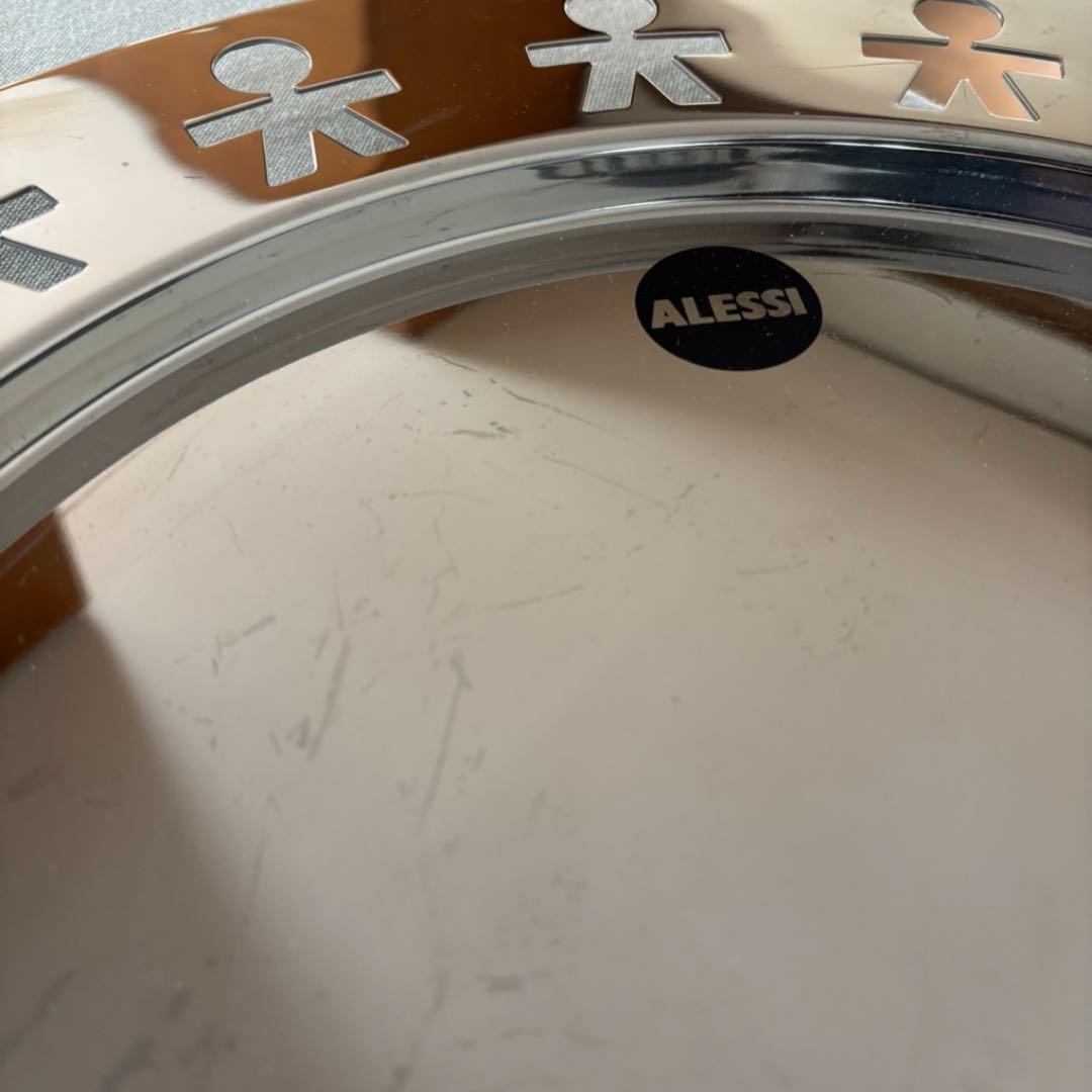 65%OFF【送料無料】 Alessi 40cm プレート ステンレススチール 食器