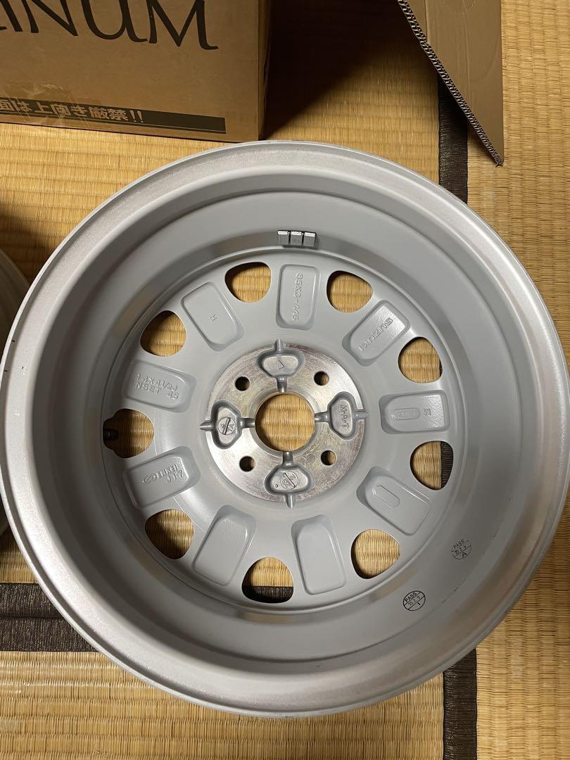 スズキ アルトラパンLC純正ホイール 14インチ2本セットHE33S 2/2