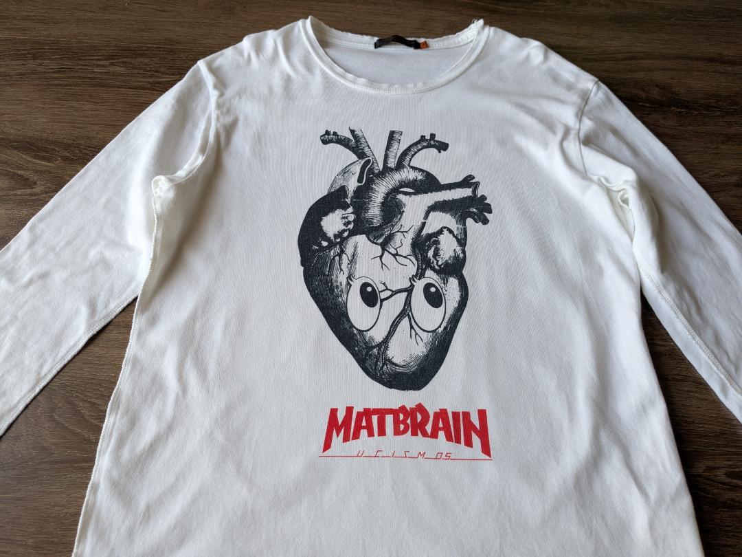 アンダーカバー 2005SS MAT BRAIN 7分袖カットソー but2期