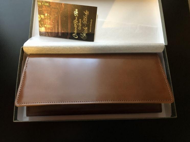 日本製　LUEGO コードバン　長財布