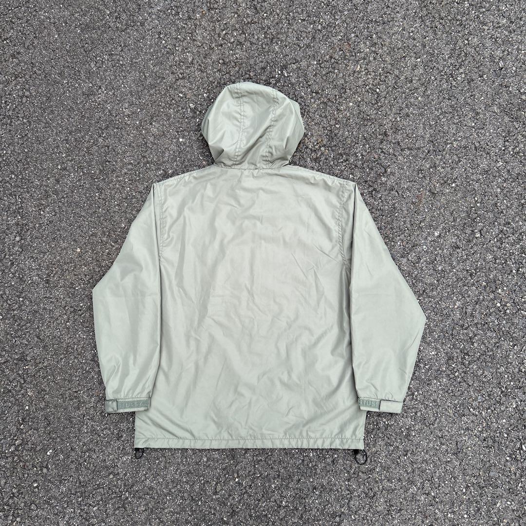 【希少】old stussy 90s マウンテンパーカー　カーキ　状態良