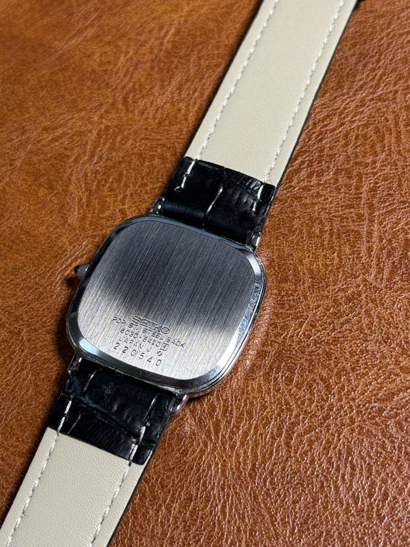 A112 希少 稼動品 SEIKO DOLCE スクエア型 80年代ヴィンテージ