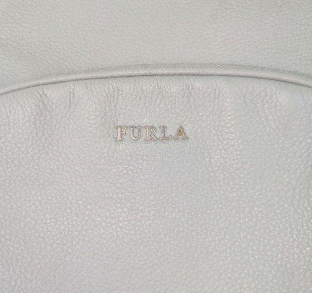 美品⭐︎FURLA フリーダ　ミニリュック　グレージュ