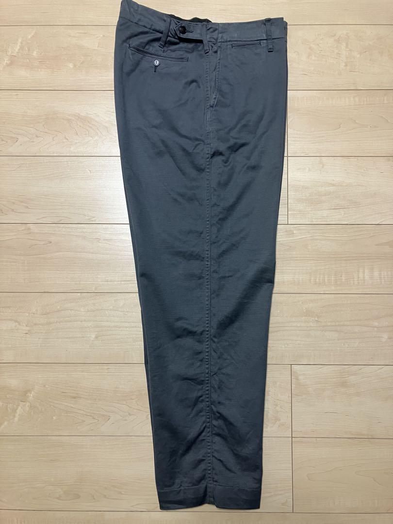 AURALEE WASHED FINX BUGGY SATIN WIDE パンツ