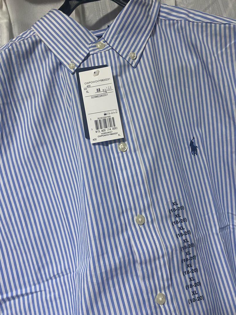 Polo Ralph Lauren ストライプ長袖シャツ 170㎝ 未使用品