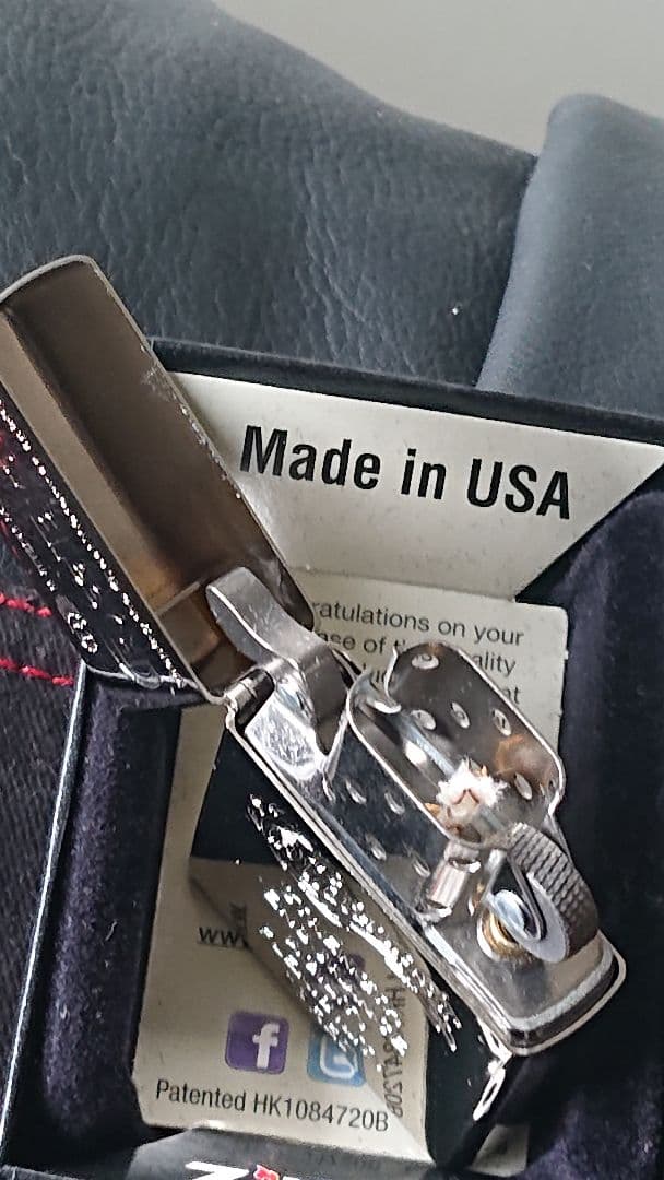 Zippo Real Bvoioe 両面デザイン ミラー