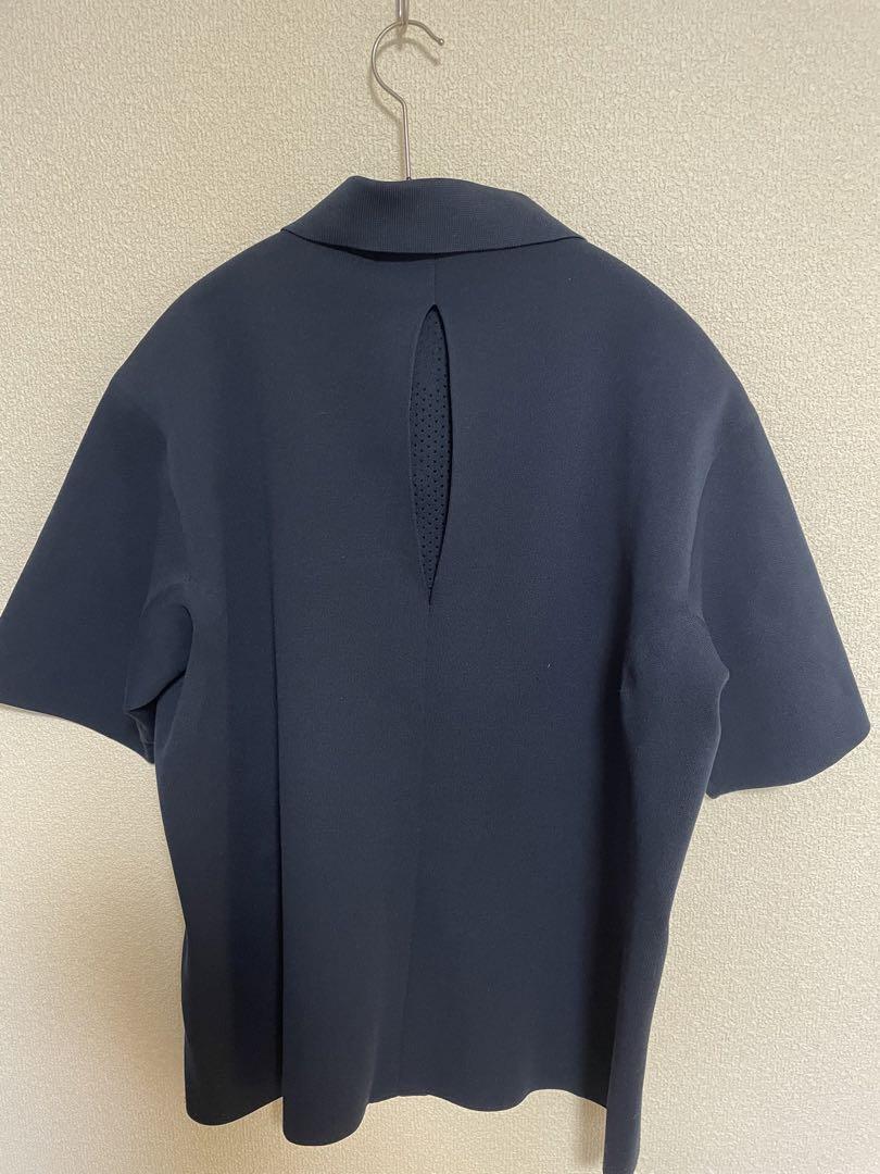 DESCENTE ALLTERAIN ポロシャツ　ネイビー