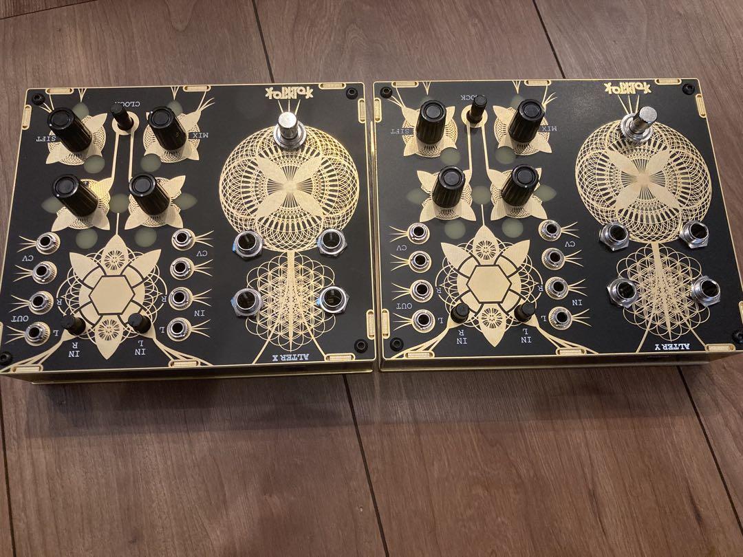FOLKTEK ALTER X Y セット モジュラーシンセ ギターペダル