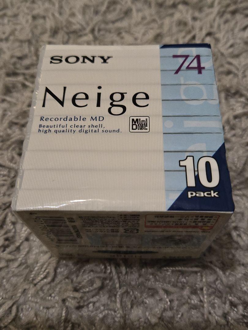 ソニー MD Neige 74分10枚パック [10MDW74NED]