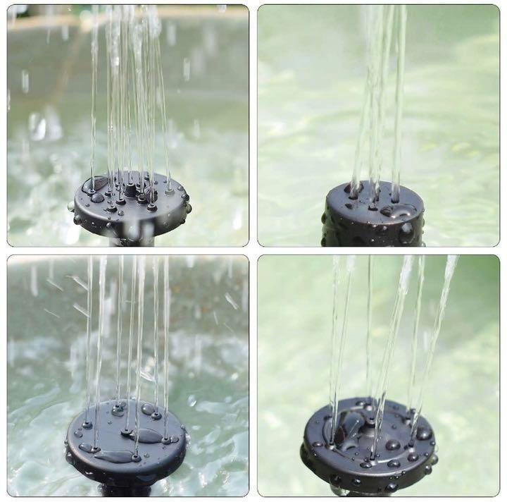 ❤手軽に自宅に噴水を❣直射日光に当てると3秒で自動作動♪❤ソーラー噴水ポンプ