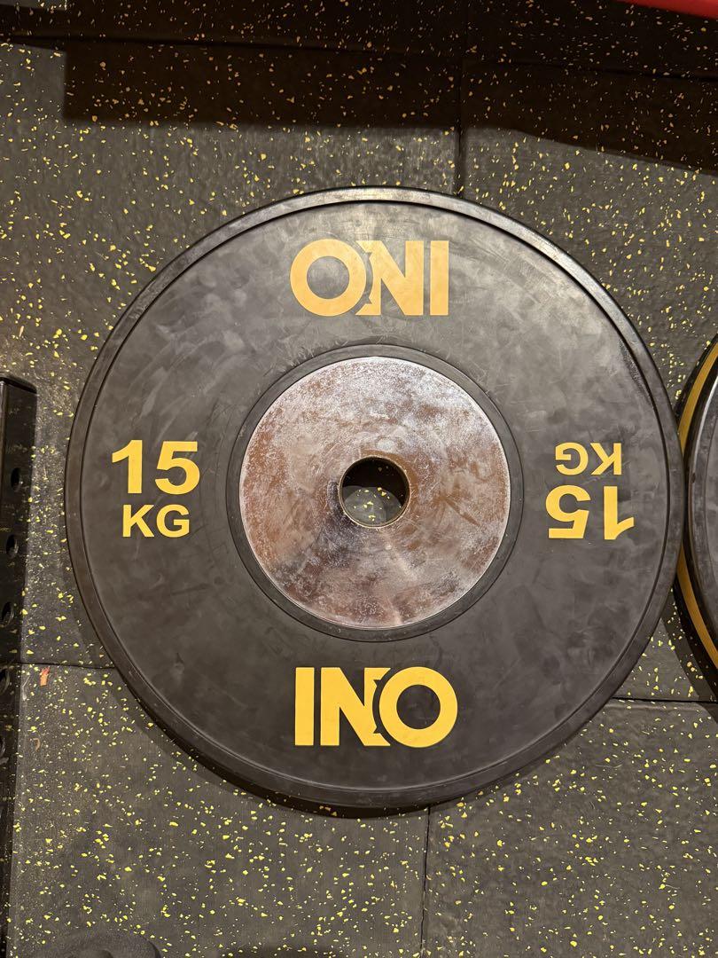 ONI 15kg バンパープレート 2枚セット