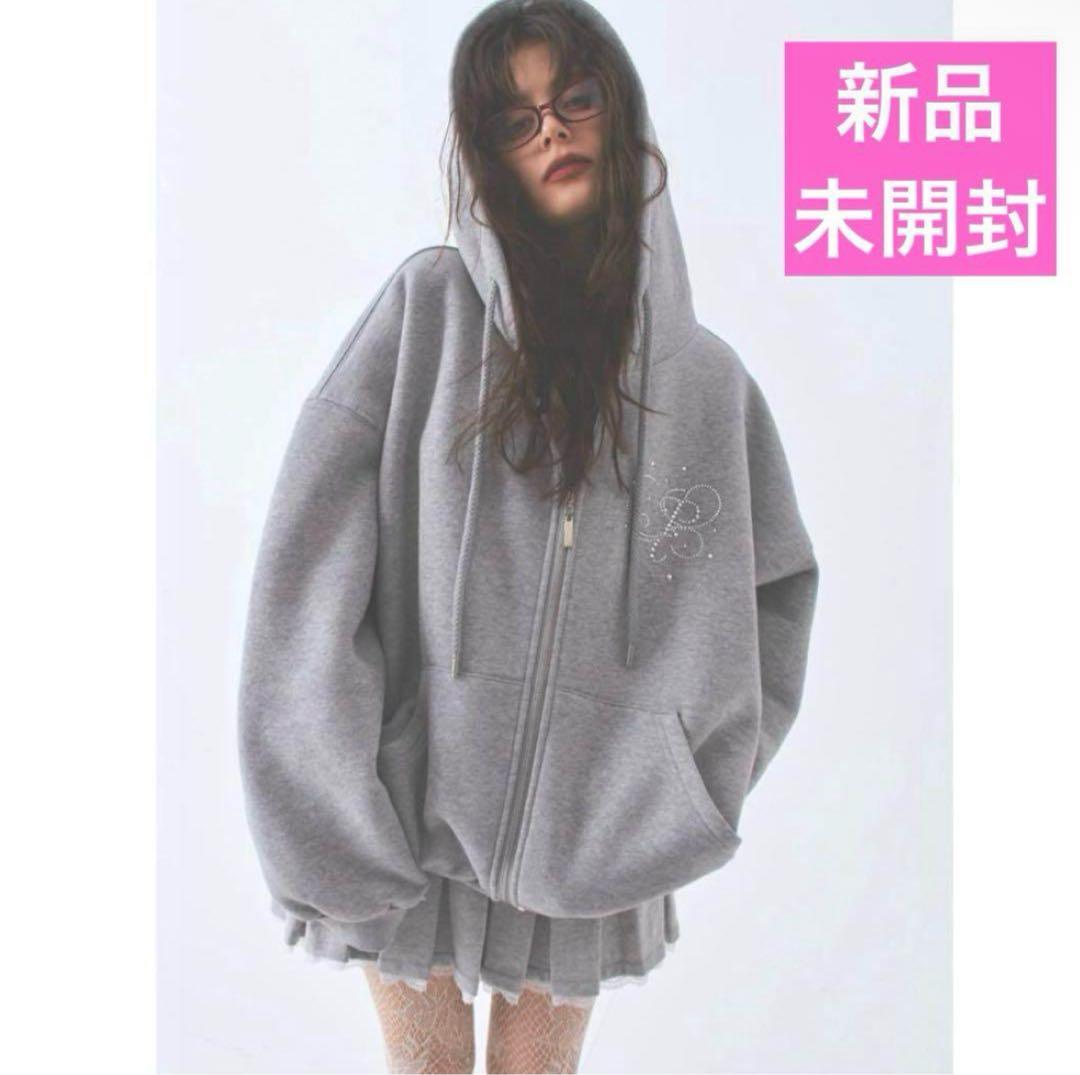 PELLICULE ぺリキュール パーカー motif stone big PK SIZE