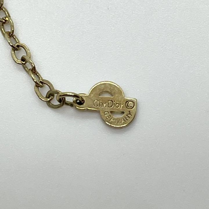 爆買い得価 美品✨ディオール ラインストーン サークル ゴールド G3uyA-m76091442071 ネックレス ロゴ刻印 新作登場SALE