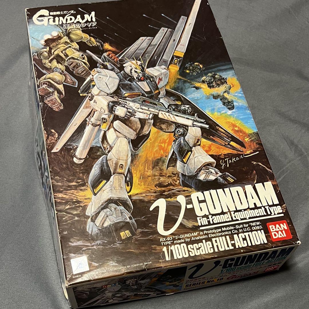 1/100 ファンネル付 νガンダム ニューガンダム 逆襲のシャア バンダイ バンダイ 1/100 νガンダムフィンファンネル装備型 【逆襲の