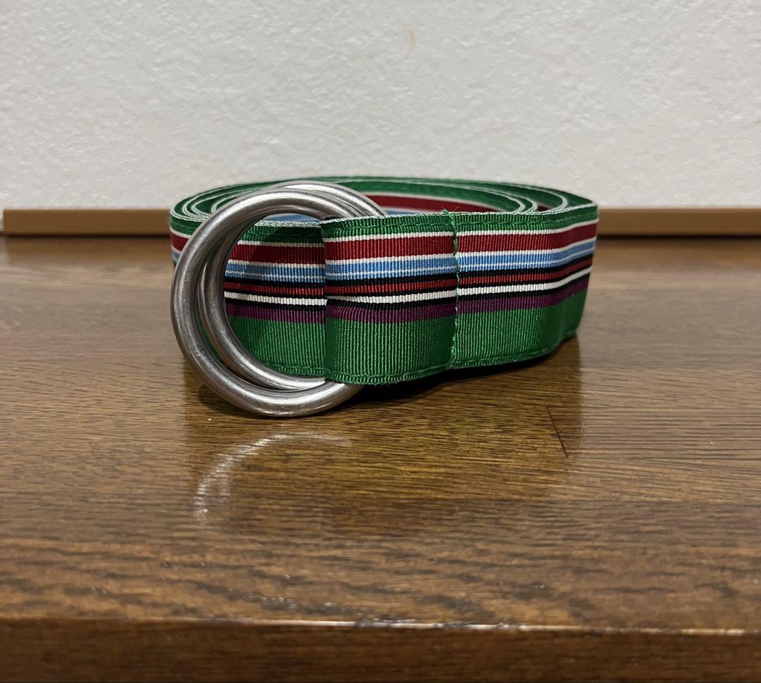 POLO RALPH LAUREN リボンベルト リングベルト　アメリカ製