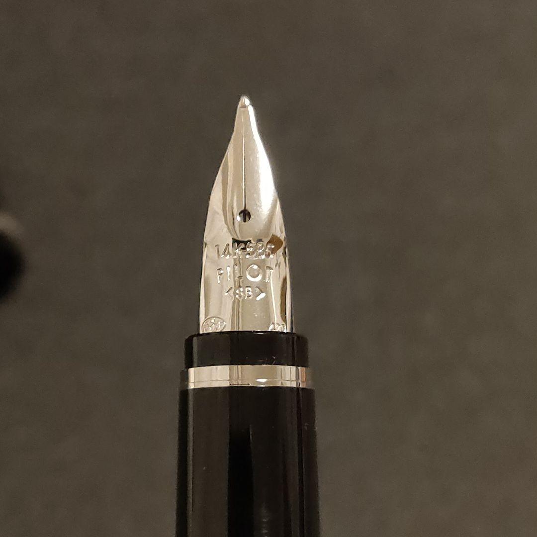 PILOT パイロット 万年筆 エラボー 樹脂軸 ブラック SB - メルカリ