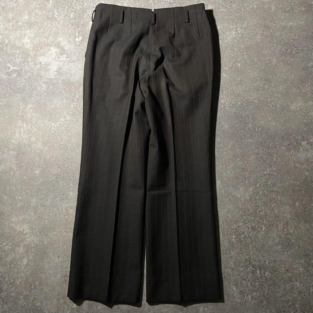 NO.148 セットアップ シングル　ピンズ　ネクタイ ダークブラウン